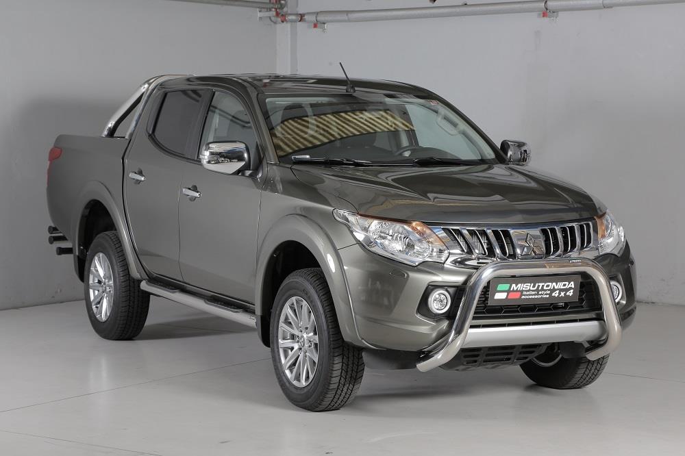 Pare Buffle Inox Ø76 Mitsubishi L200 2015+ Ce (Super Bar)