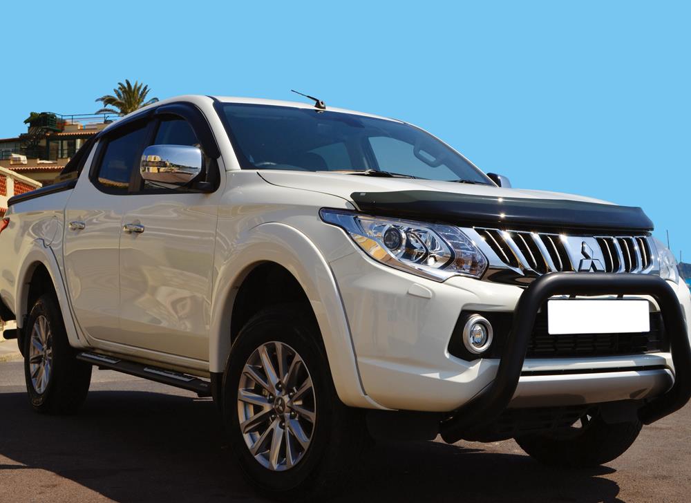 Pare Buffle Noir Ø76 Mitsubishi L200 2016+ Ce (Super Bar)