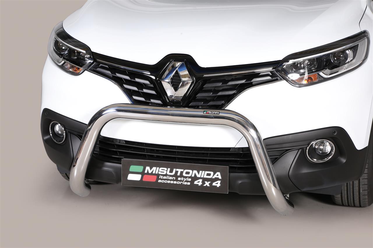 Pare Buffle Inox Ø76 Renault Kadjar 2015+ Ce (Super Bar)
