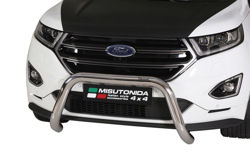 Pare Buffle Inox Ø76 Ford Edge 2016/2019 Ce (Super Bar) Sauf Stiline