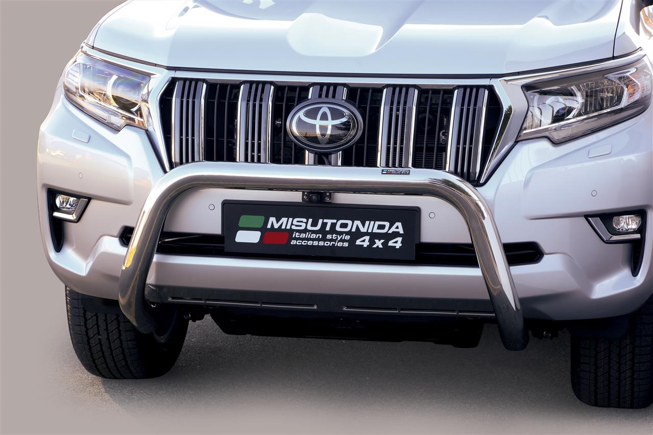 Pare Buffle Inox Ø76 Toyota Land Cruiser 150 2018+ 3P/5P Ce (Super Bar)
