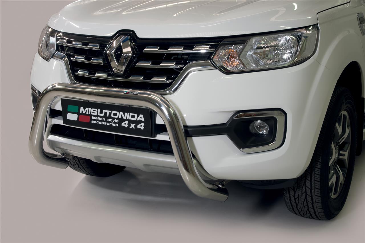 Pare Buffle Inox Ø76 Renault Alaskan 2017+ Ce (Super Bar)
