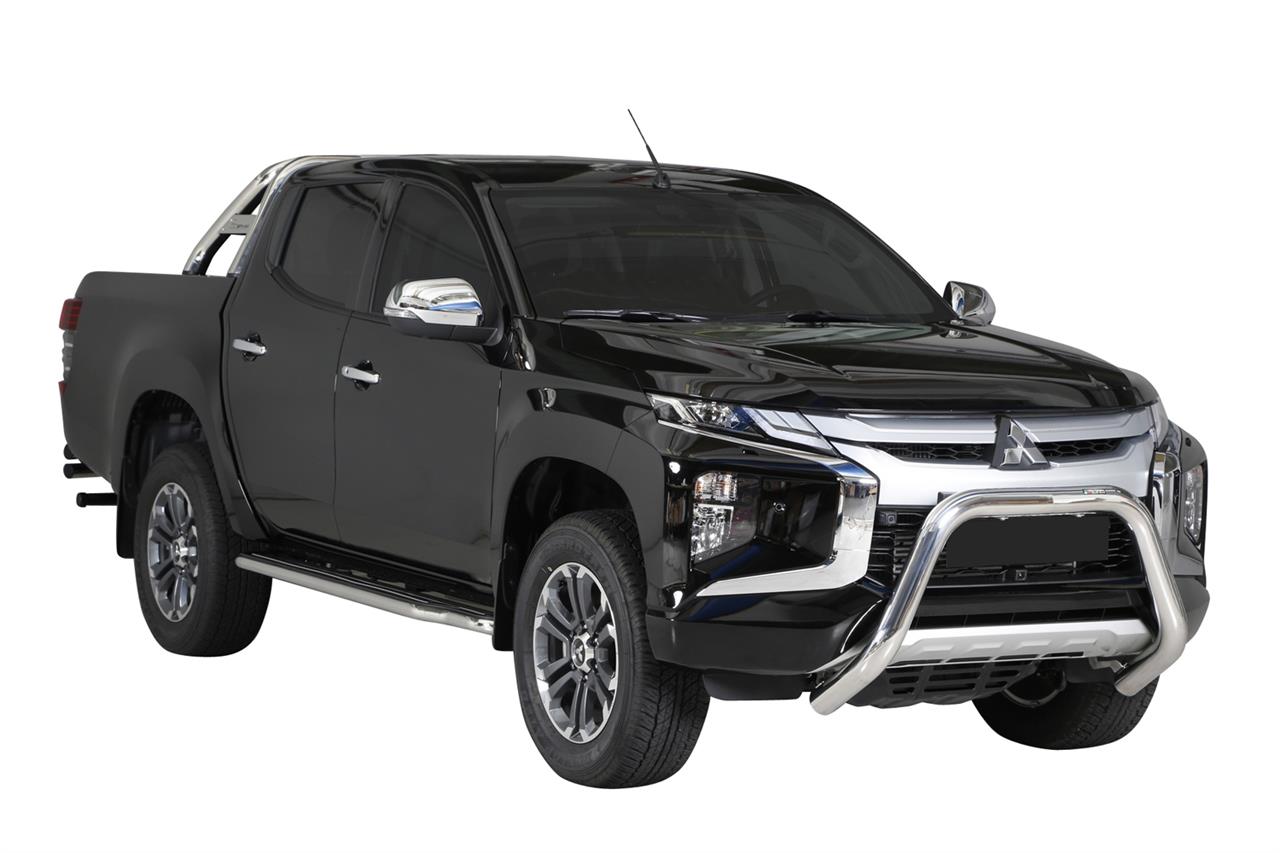 Pare Buffle Inox Ø76 Mitsubishi L200 2019+ Ce (Super Bar)