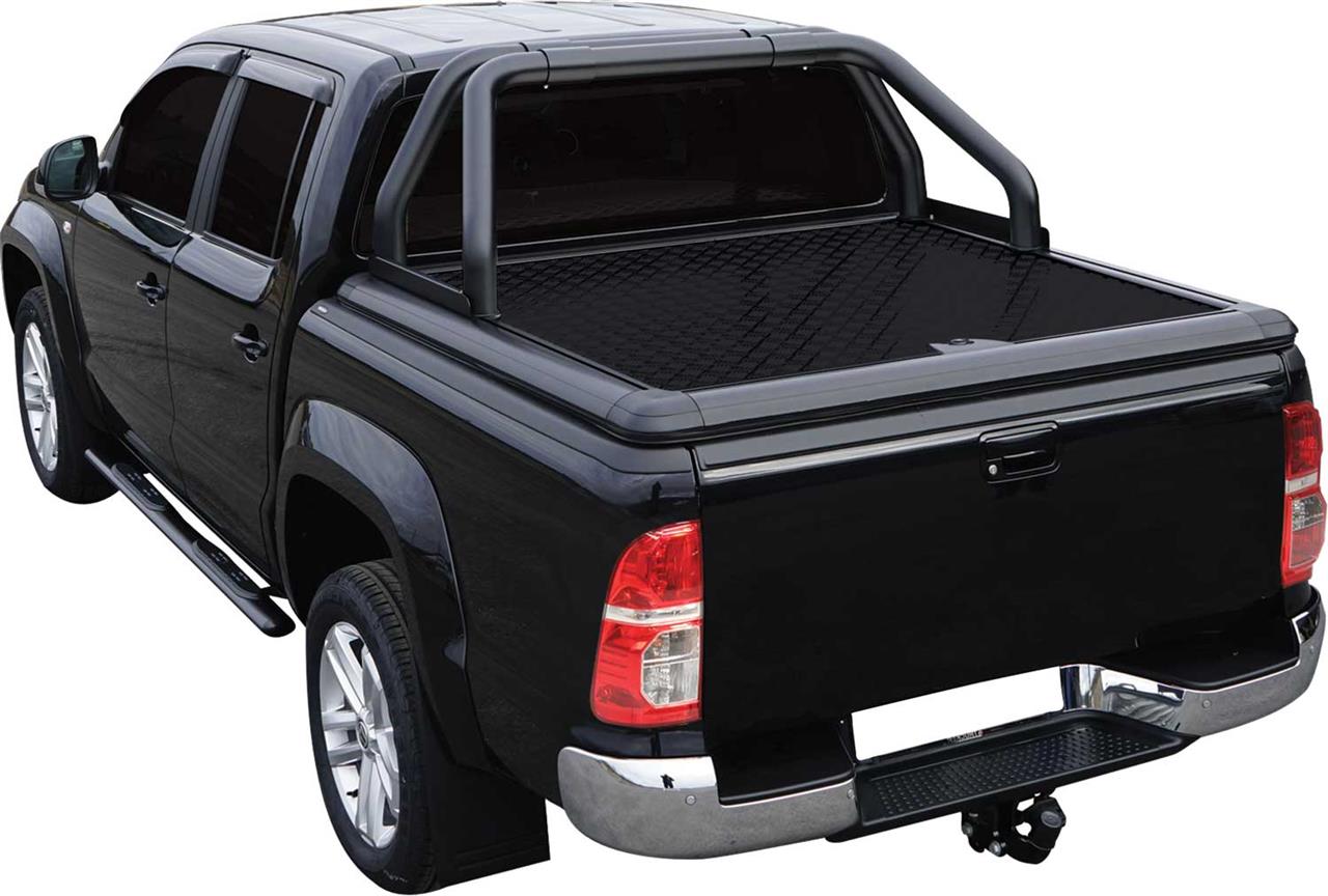 Couvre Benne  Alu Toyota Hilux/vigo Double Cab 2005+ Thermolaque Noir