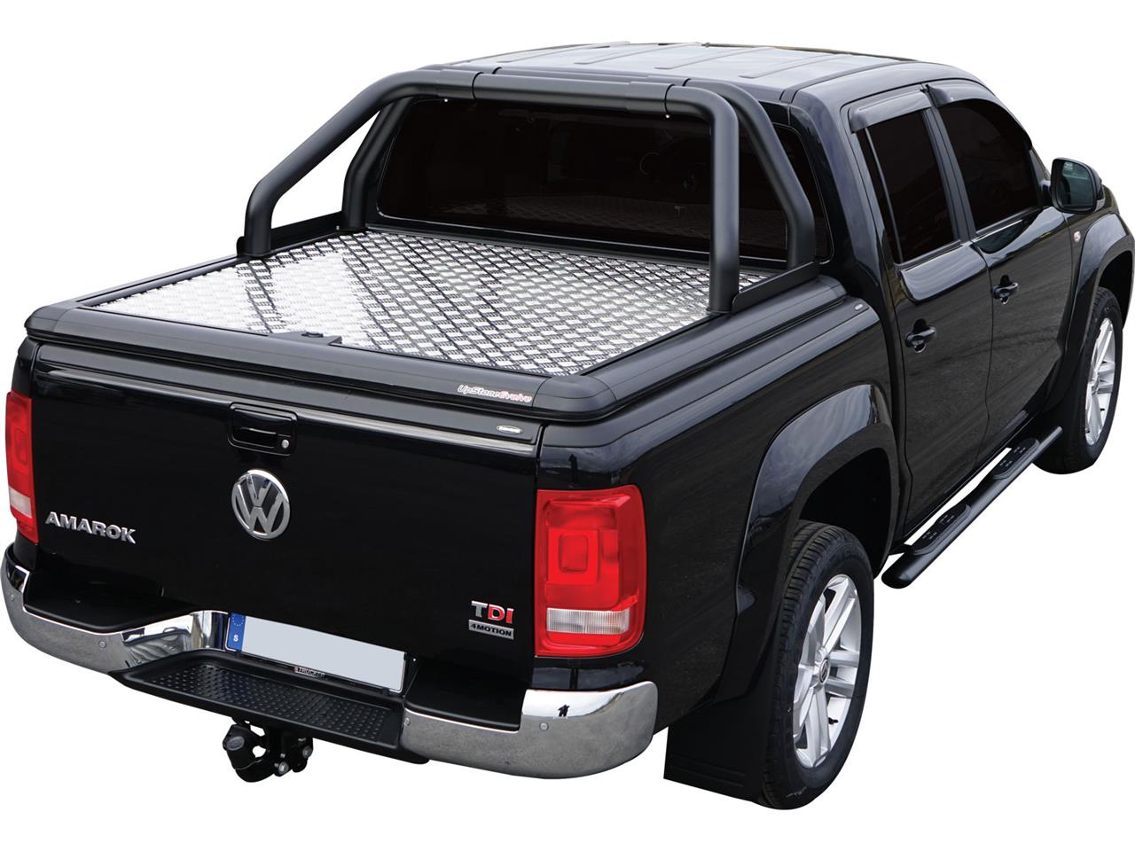 Couvre Benne Aluminium Noir Volkswagen Amarok Double Cab 2010+