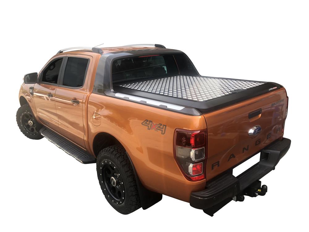 Tonneau Cover Aluminium V2 Ford Ranger Super Cab 2012+ Compatible Roll Wildtrack