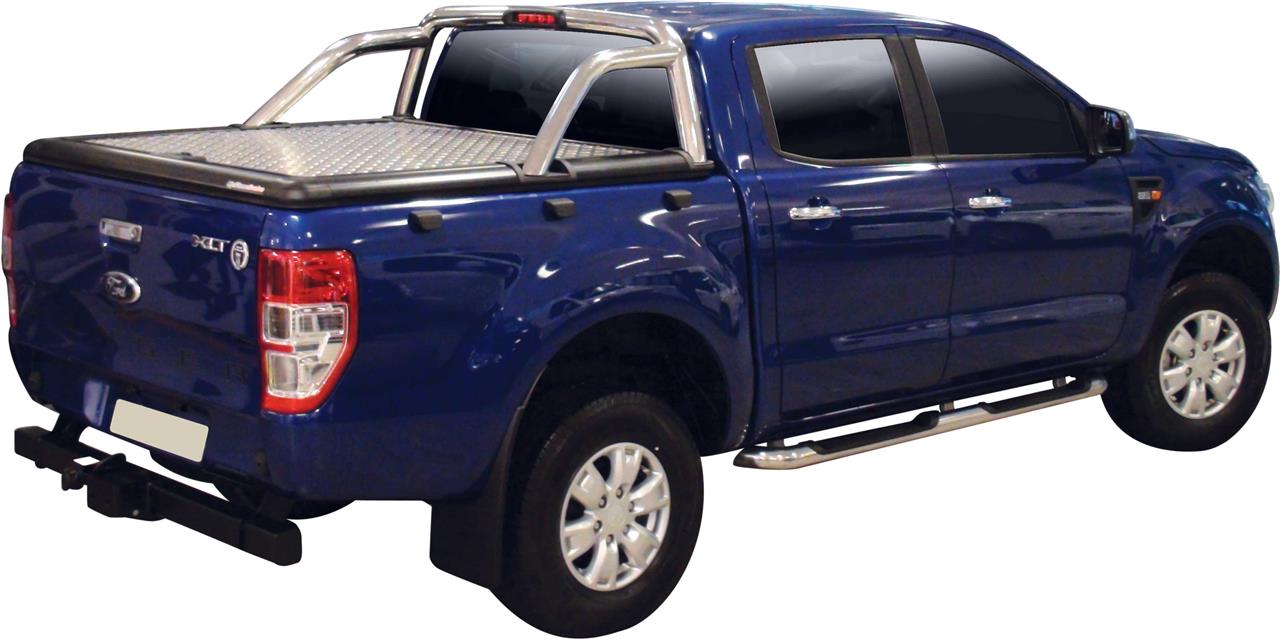 Couvre Benne  Alu Ford Ranger Double Cab 2012+ Comp Roll Bar Version Xlt