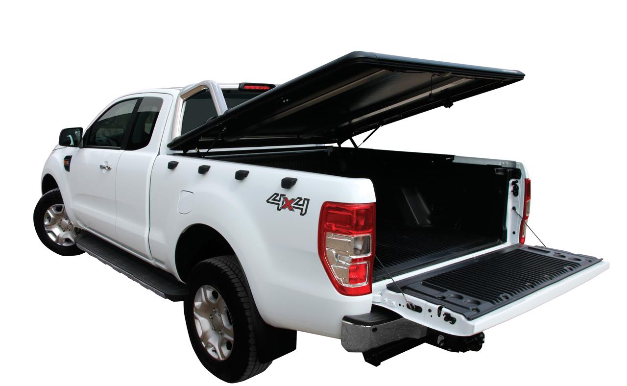 Tonneau Cover Alu Ford Ranger Super Cab 12+ Comp Roll Bar Oem Non Peint
