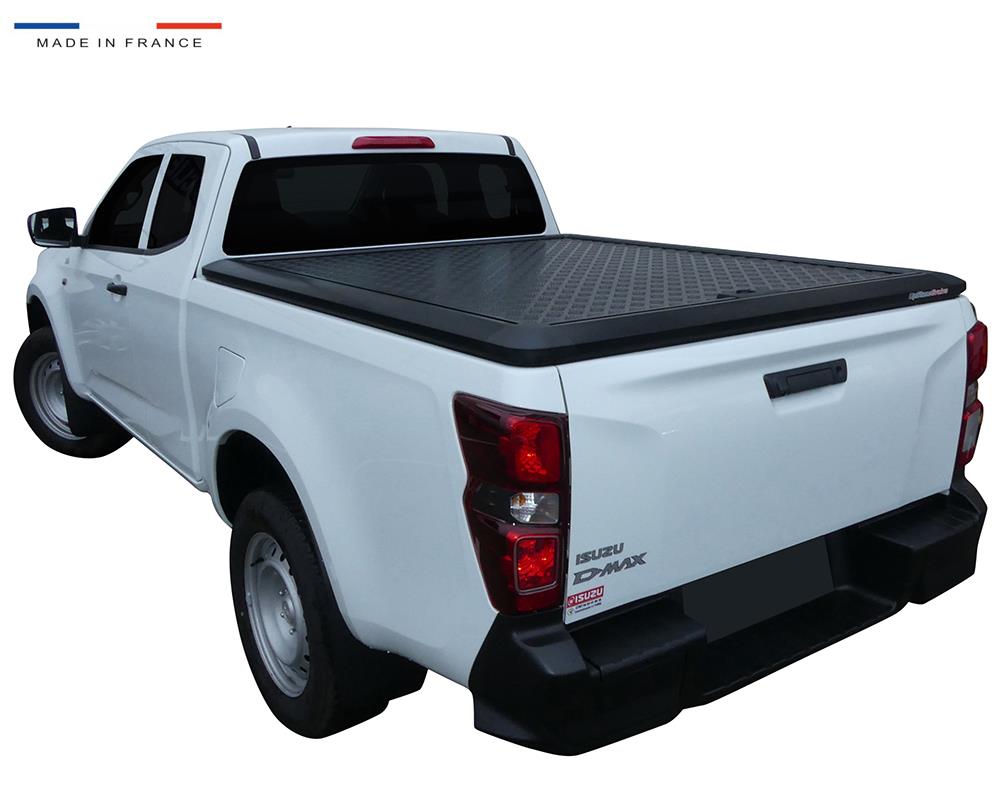 Tonneau Cover Alu Isuzu D-Max 2020+ Space Cabine Thermolaque Noir