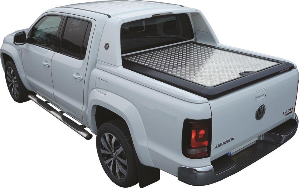 Tonneau Cover Alu V2 Volkswagen Amarok V6 Double Cabine - Aluminium