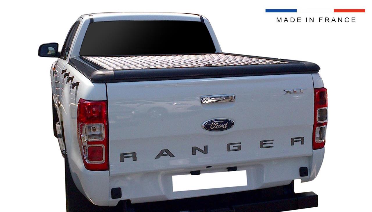 Tonneau Cover Alu V2 Ford Ranger 2012+ Super Cab