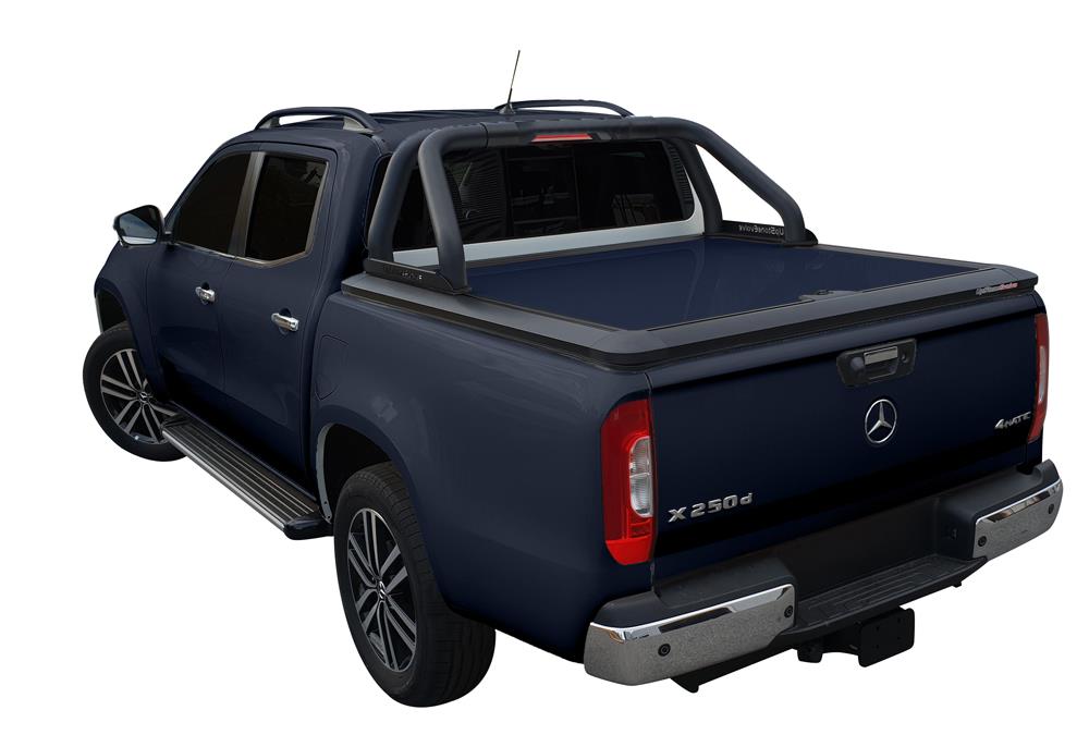 Tonneau Cover Aluminium V2 Mercedes Classe-X 2016+ Peint Bleu Cavansite 5890