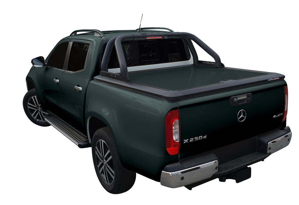 Tonneau Cover Alu V2 Mercedes Classe-X 2016/2020 Peint Vert Granit 6580