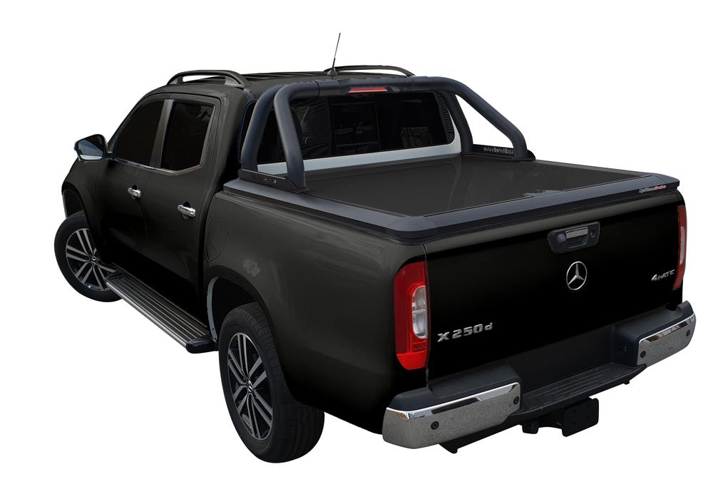 Tonneau Cover Alu V2 Mercedes Classe-X 2016/2020 Peint Noir Kabara 9291