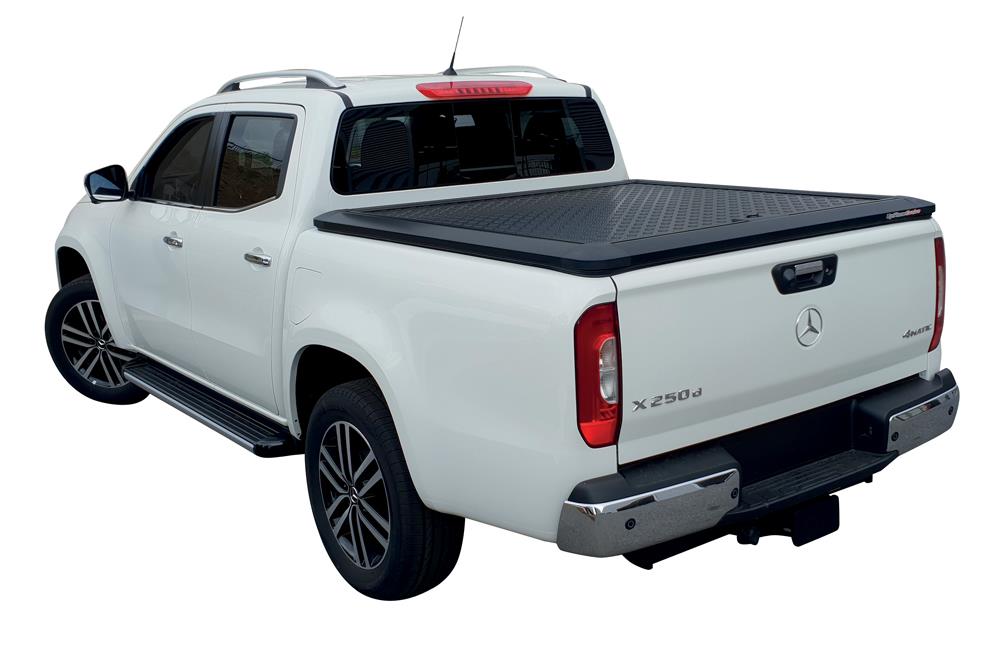 Tonneau Cover Alu V2  Mercedes Classe-X  2016/2020 - Aluminium Noir