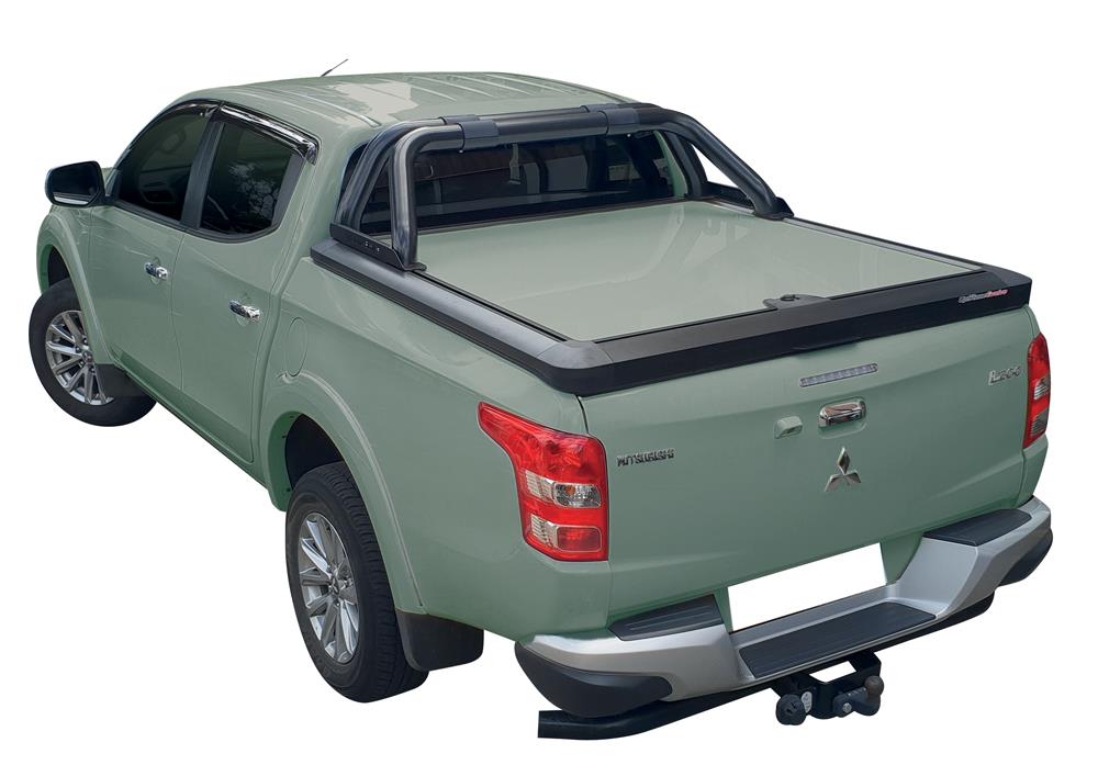 Tonneau Cover Aluminium V2 Mitsubishi L200 Double Cab 2016+ Peint Vert F27