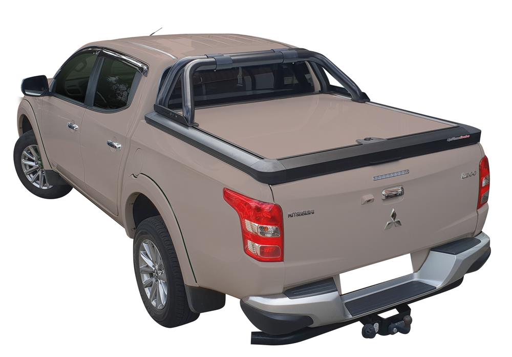 Tonneau Cover Alu V2 Mitsubishi L200 Double Cab 2016+ Peint Brun C06