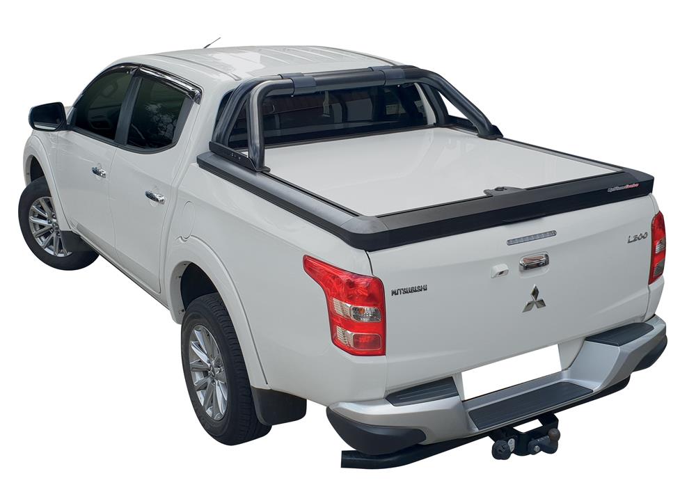 Tonneau Cover Alu V2 Mitsubishi L200 Double Cab 2016+ Peint Blanc W32