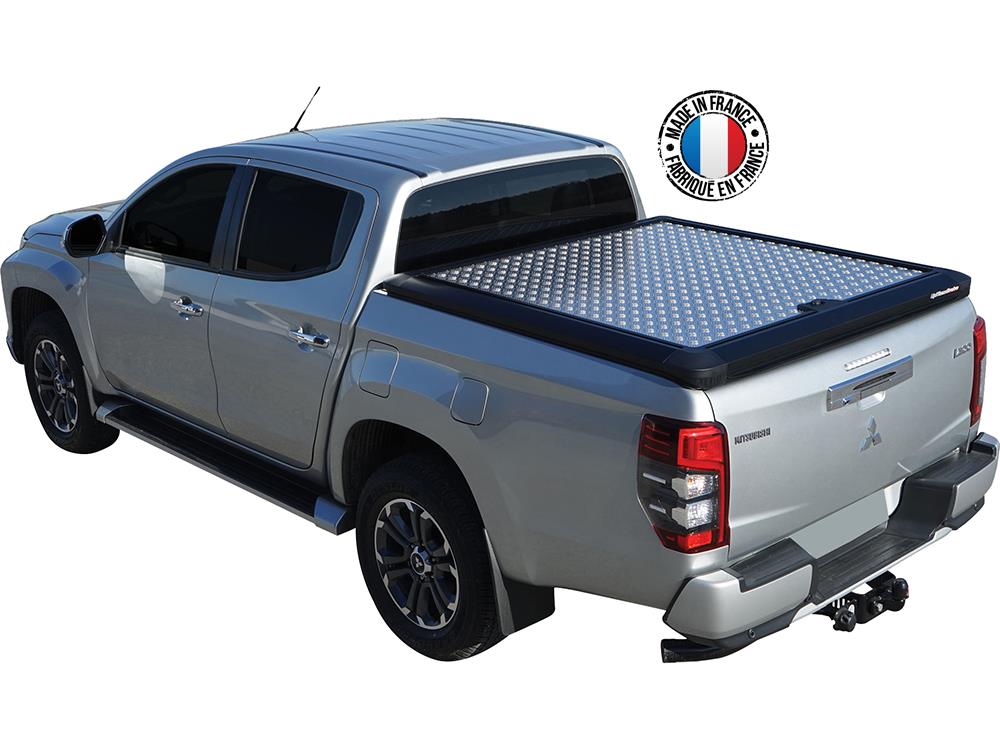 Tonneau Cover Alu V2 Mitsubishi L200 Double Cab 2016+ - Aluminium