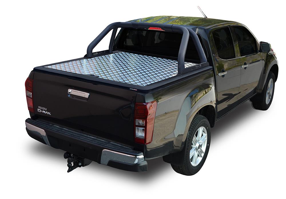 Tonneau Cover Alu V2 Isuzu D-Max 2012/2020 Crew Cab - Aluminium