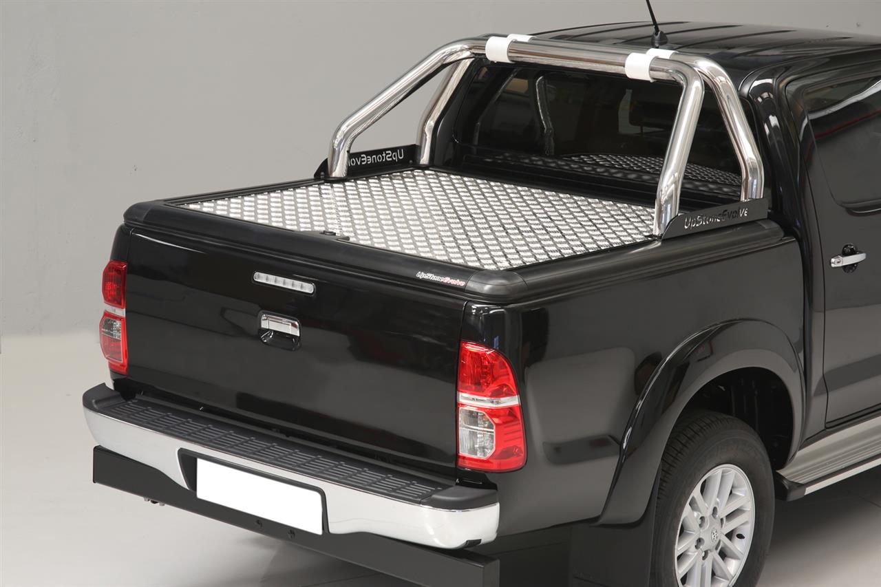 Arceau De Benne Inox Ø76 Pour Couvre Benne Aluminium Upstone Toyota Hilux 2016+/l200 Club Cabine 2016+