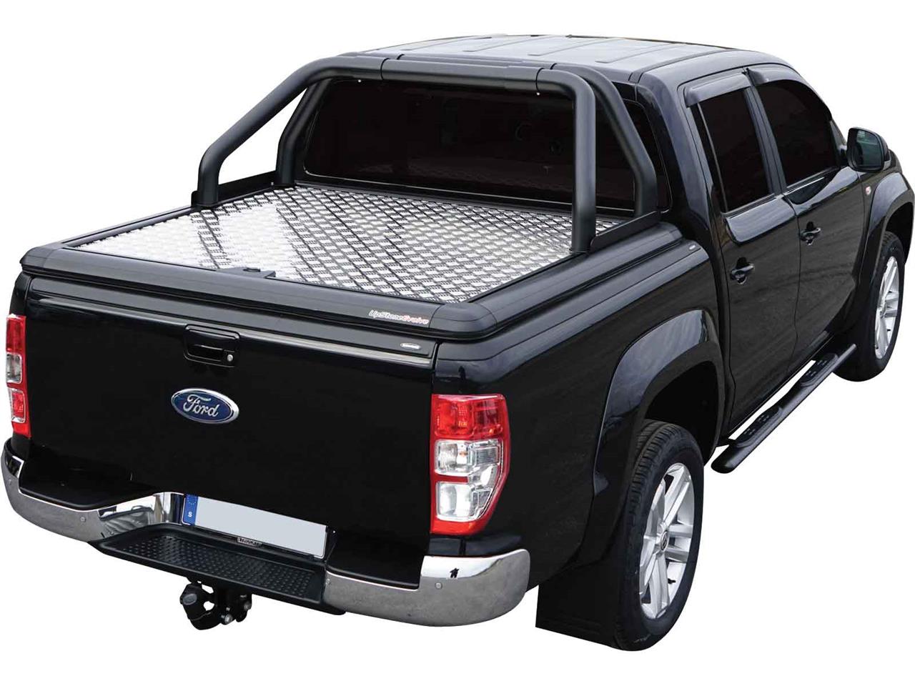 Arceau Inox Noir Upstone Ø 76 Toyota Hilux 2016+/l200 Club Cabine 2016+