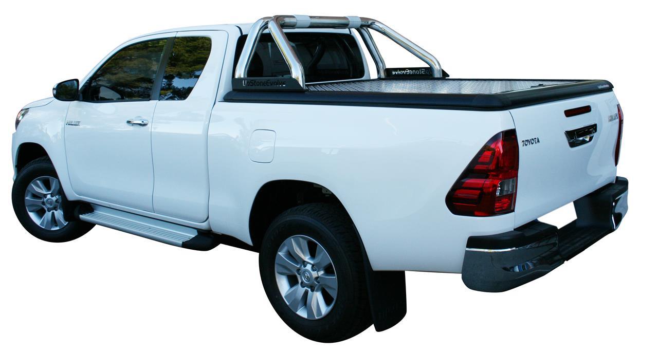 Roll Bar Inox Upstone Double Tube Ø76 Toyota Hilux 2016+