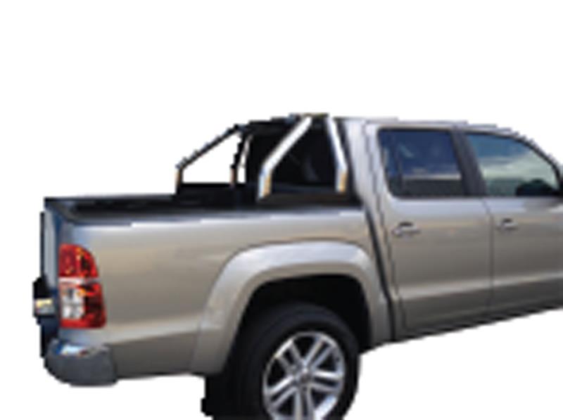 Roll Bar Inox Upstone Double Tube Ø 76 Toyota Hilux 2016+