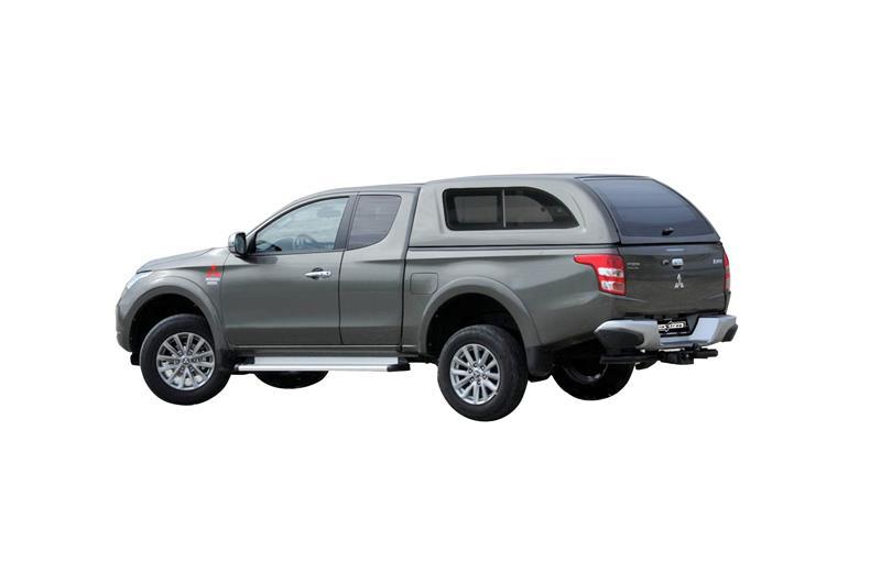 Hard Top Fb Mitsubishi L200 2006/2009 Dble Cab Court Vitres Laterales