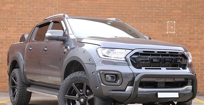 Elargisseurs D'ailes Ford Ranger 2019+ Dcab Wildtrak  Avec Boulons