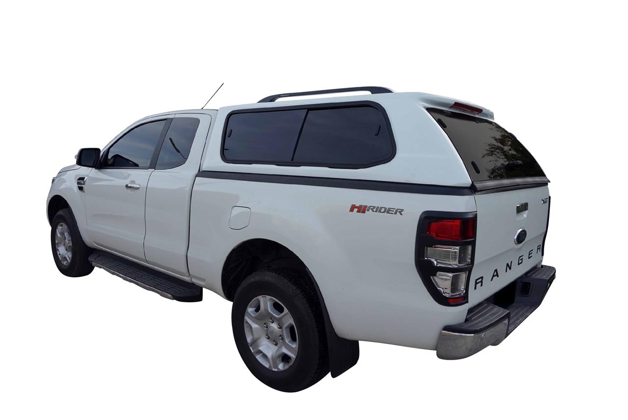 Hard Top Sline Gls Ford Ranger 2012+ Super Cab Avec Vitres Rouge 37M