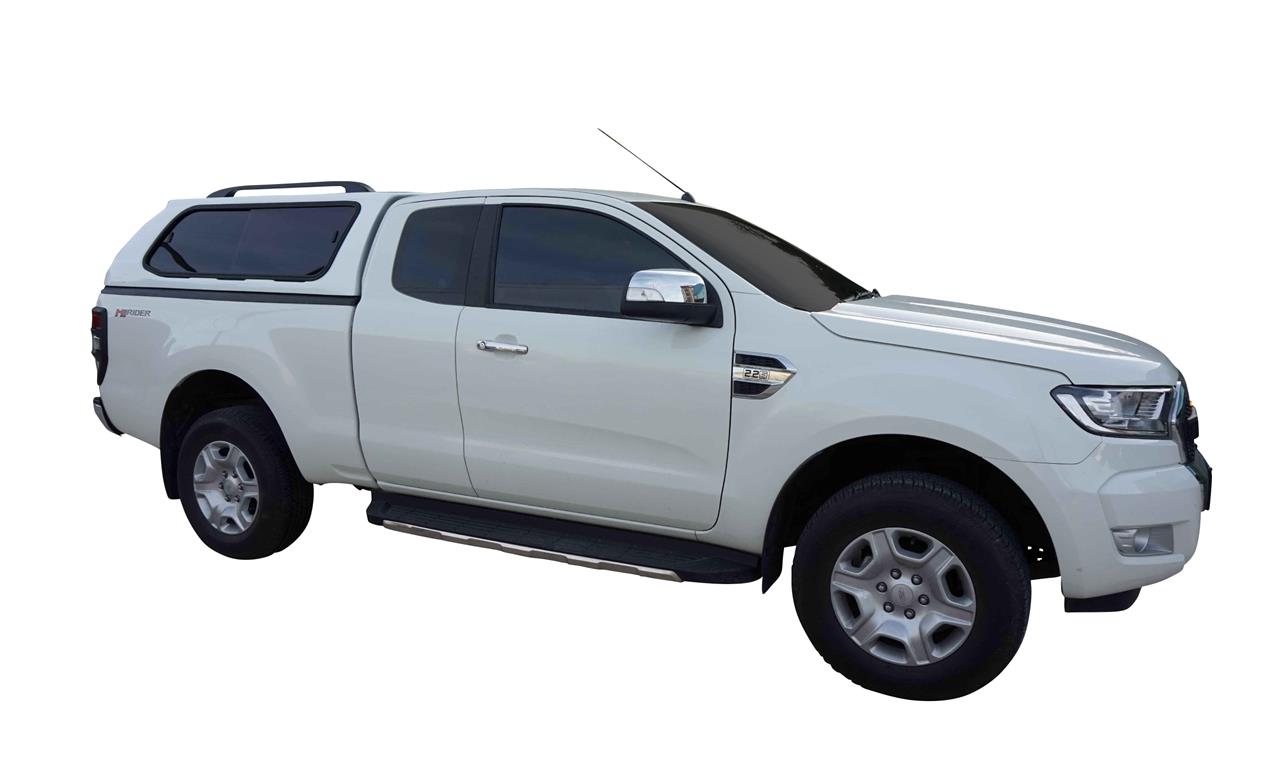 Hard Top Sline Gls Ford Ranger 2012+ Super Cab Avec Vitres Noir G9Ze