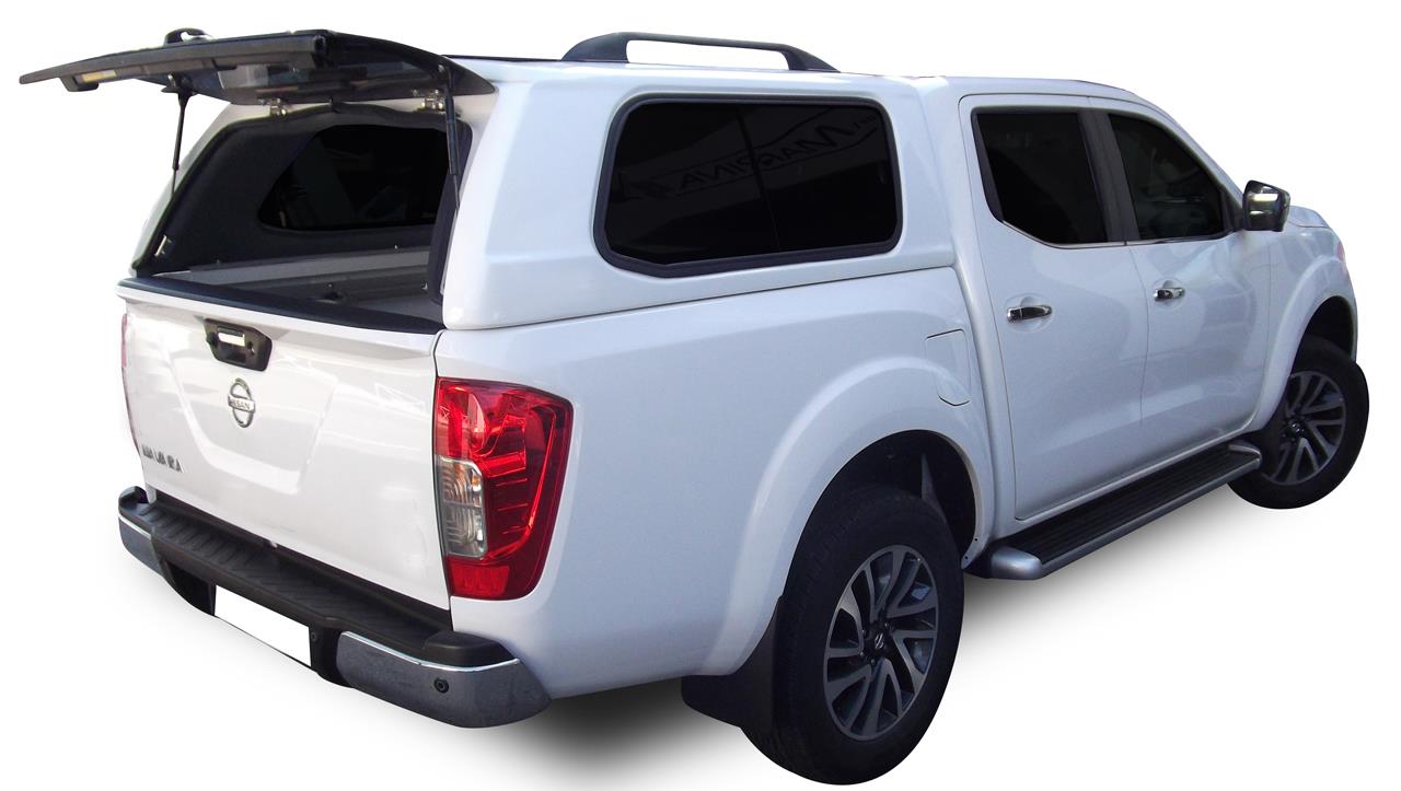 Hard Top Sline Gls Nissan Np300 2016+  Double Cabine Avec Vitres Blanc Qm1