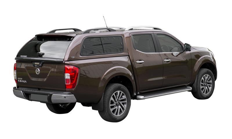Hard Top Sline Gls Nissan Np300 2016+ King Cab Sans Vitres Rouge Z10