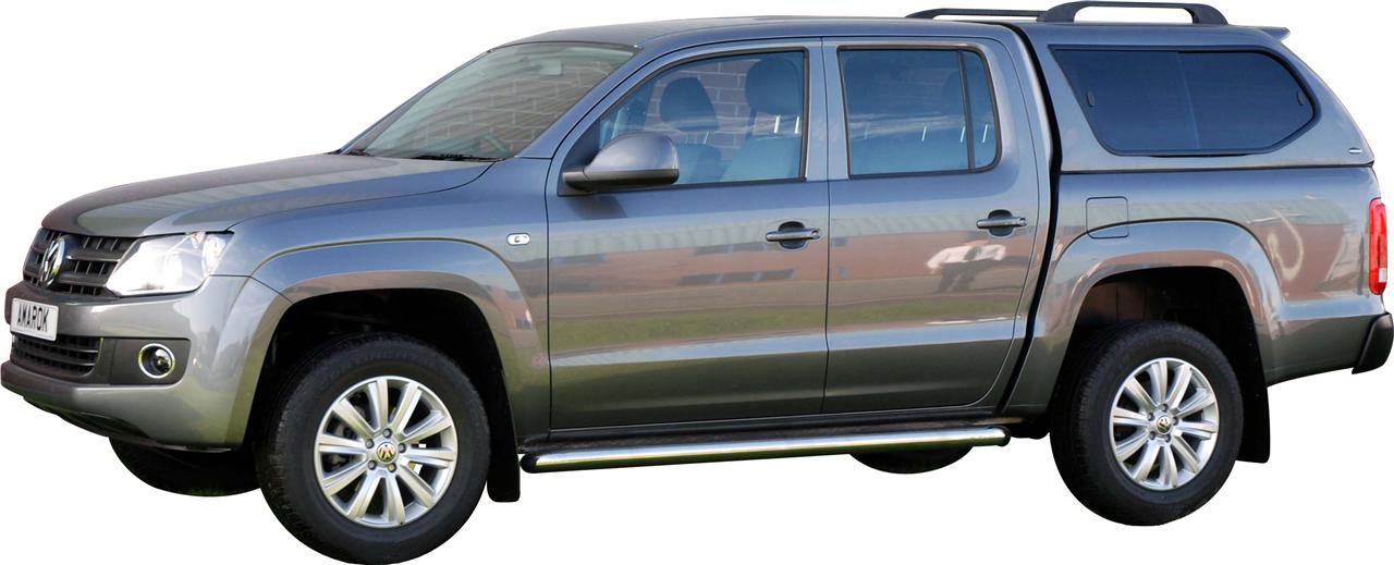 Hard Top Sline Gls Volkswagen Amarok 2010+ Double Cabine Avec Vitres Gris M4M4