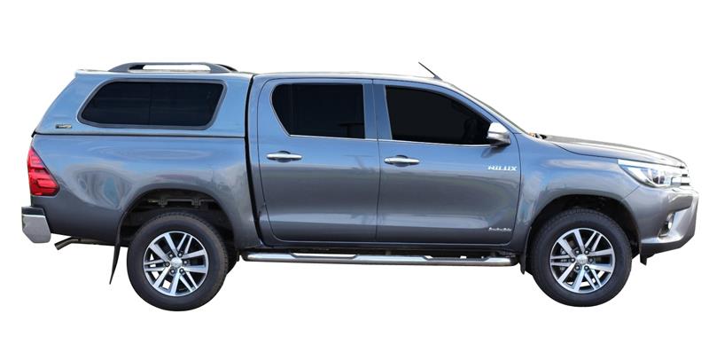 Hard Top Sline Gls Toyota Hilux 2016+ Double Cab Avec Vitres Blanc 070