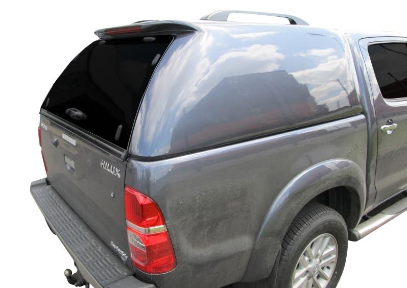 Hard Top Sline Gls Toyota Hilux 2016+ Extra Cab Sans Vitres Noir 218