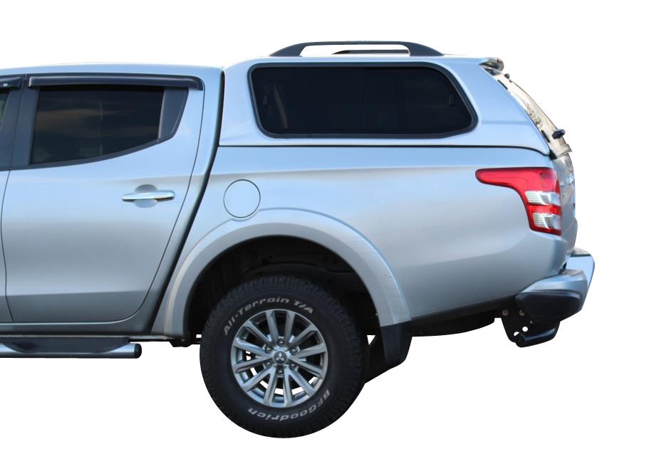 Hard Top Sline Gls Mitsubishi L200/fiat Fullback Club Cab 2016+ Avec Vitres Vert Amazone F27
