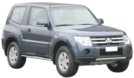 Tube Protection Frontale Mitsubishi Pajero 2007+