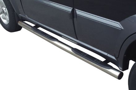 Tubes Marche Pieds Inox Ø76 Hyundai Terracan 2001/2006