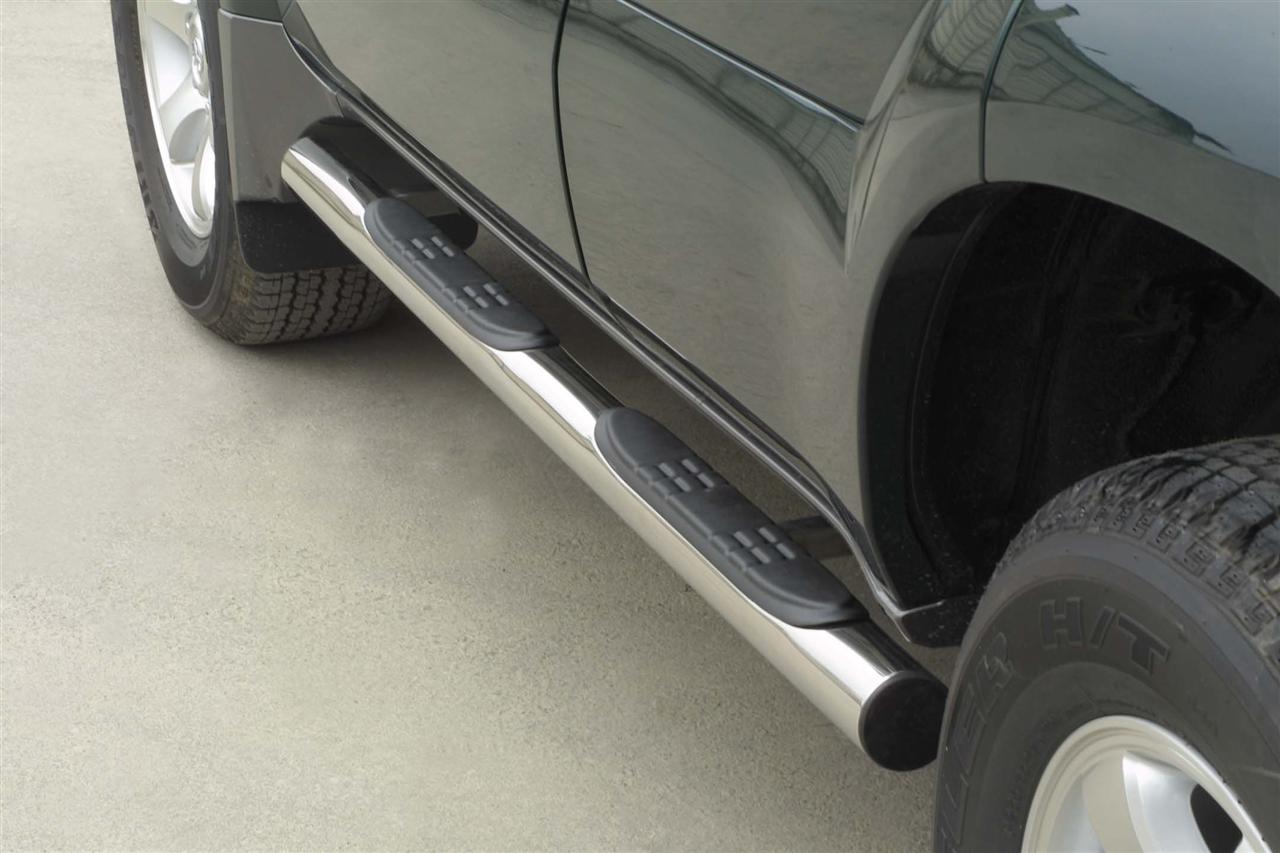 Tubes Marche Pieds Inox Ø76 Toyota J120 5 Portes