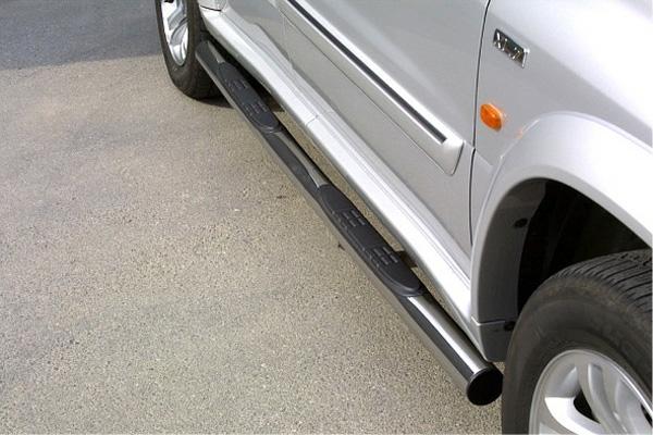 Tubes Marche Pieds Inox Ø76 Suzuki Grand Vitara Xl7 2000/2006