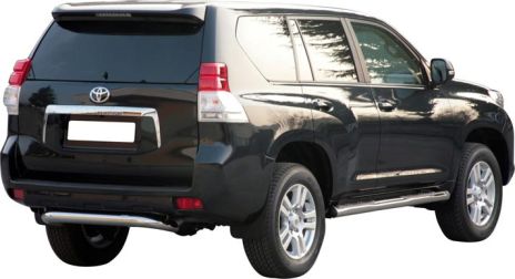 Tubes Marche Pieds Inox Ø76 Toyota Lc150 5 Portes 2009+