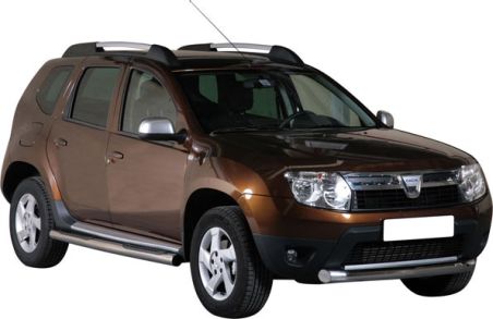 Tubes Marche Pieds Inox Ø76 Dacia Duster 2010+