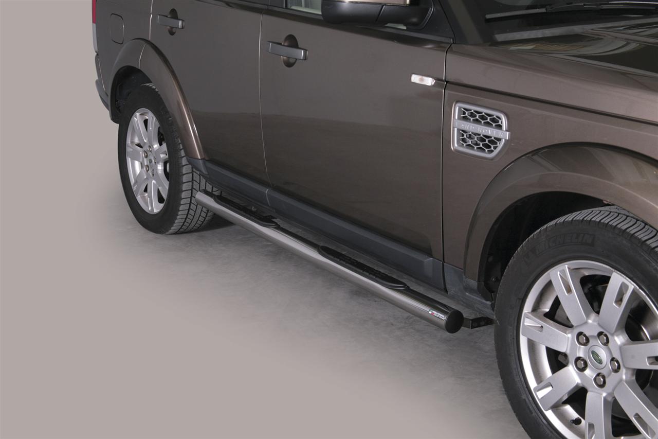 Tubes Marche Pieds Inox Ø76 Land Rover Discovery 4 2012+