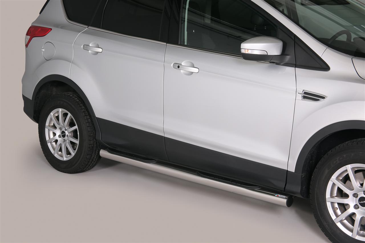 Tubes Marche Pieds Inox Ø76 Ford Kuga 2013+