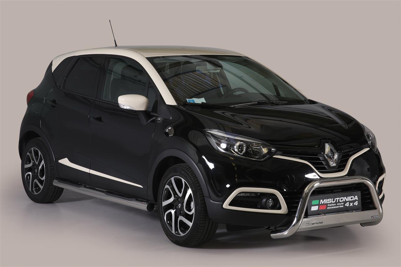 Tubes Marche Pieds Inox Ø76 Renault Captur 2013+