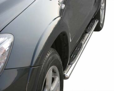 Tubes Marche Pieds Ovale Inox Ø76 Toyota Rav 4 2006/2009