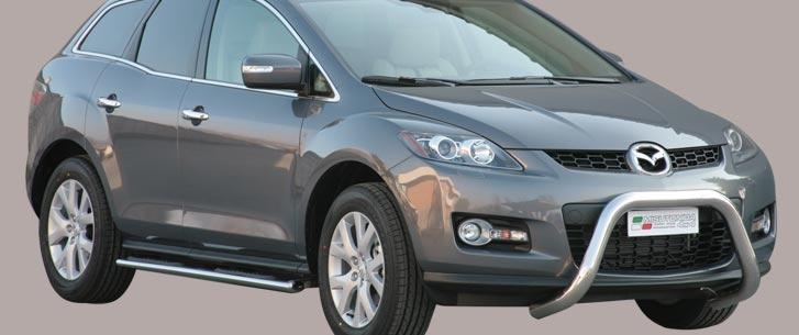 Tubes Marche Pieds Ovale Inox Ø76 Mazda Cx7 2008+