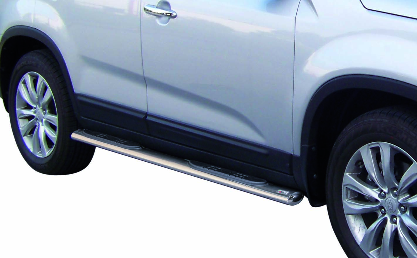 Tubes Marche Pieds Ovale Inox Ø76 Kia Sorento 2009+